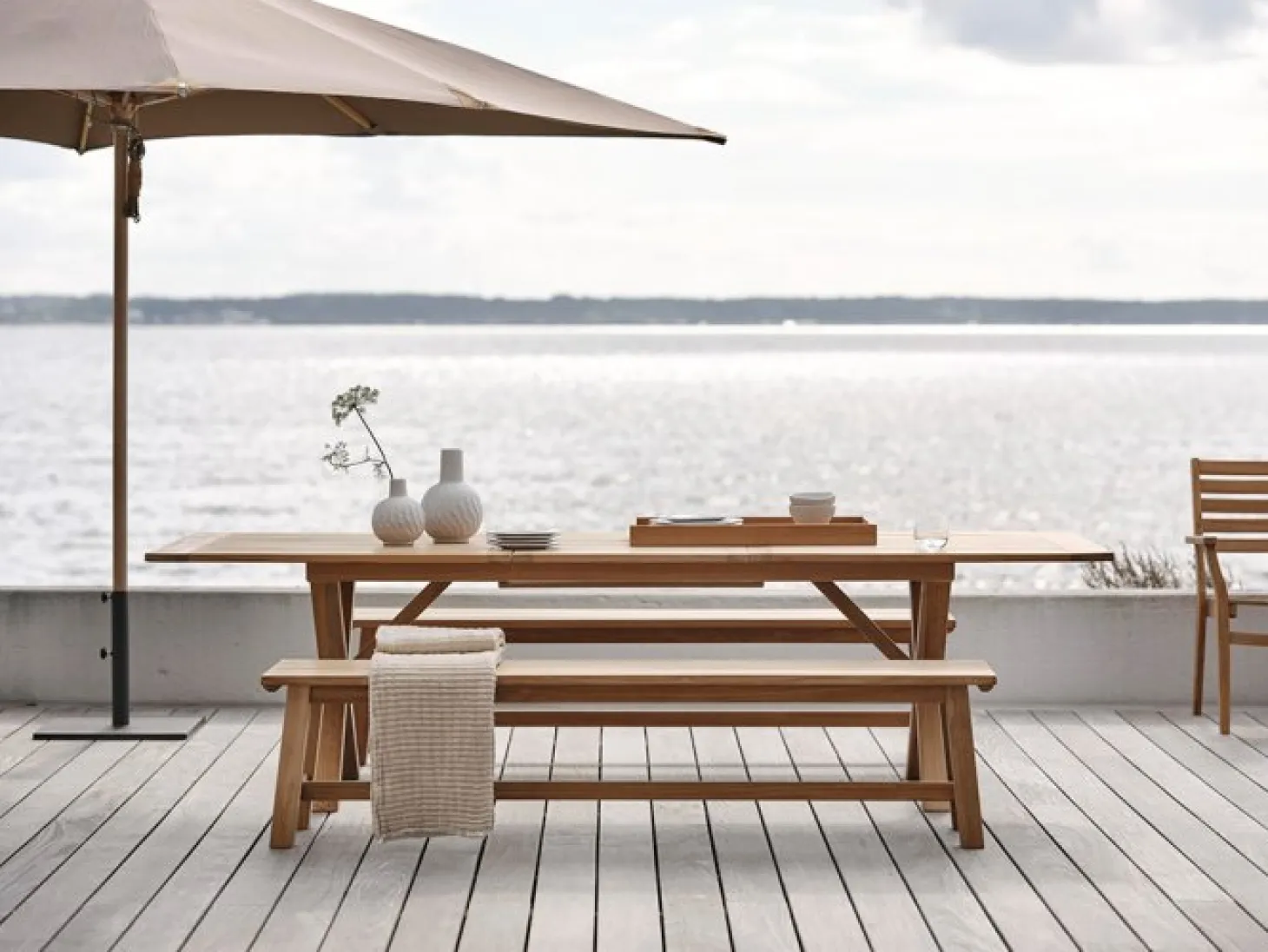 Brutus Bord 100x200-265 cm Teak