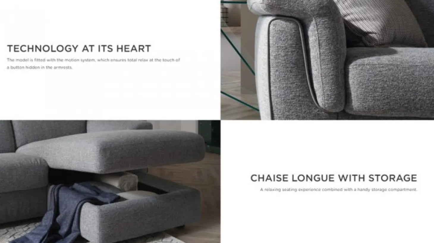 Curioso C107 3-Sits Reclinersoffa