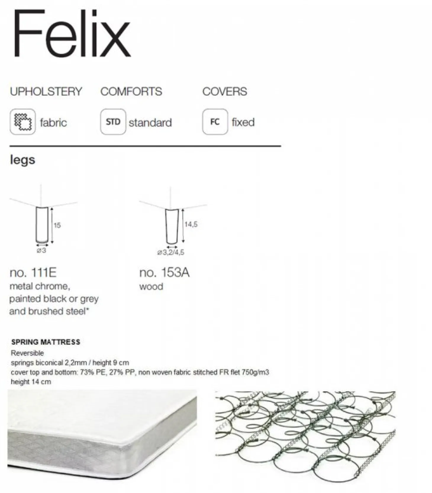 Felix 3-sits Bäddsoffa Wildflower Forest Green