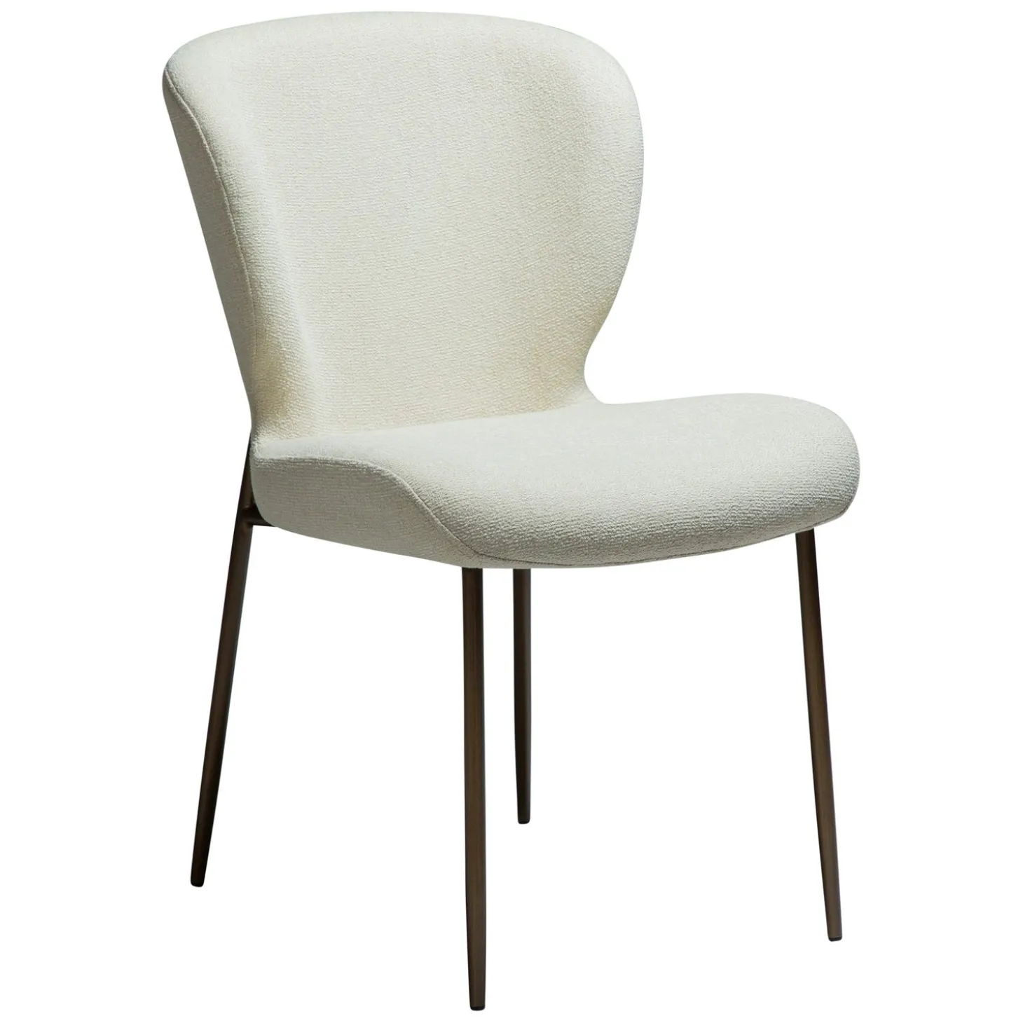 Glory Stol Bone White, Antique Brass