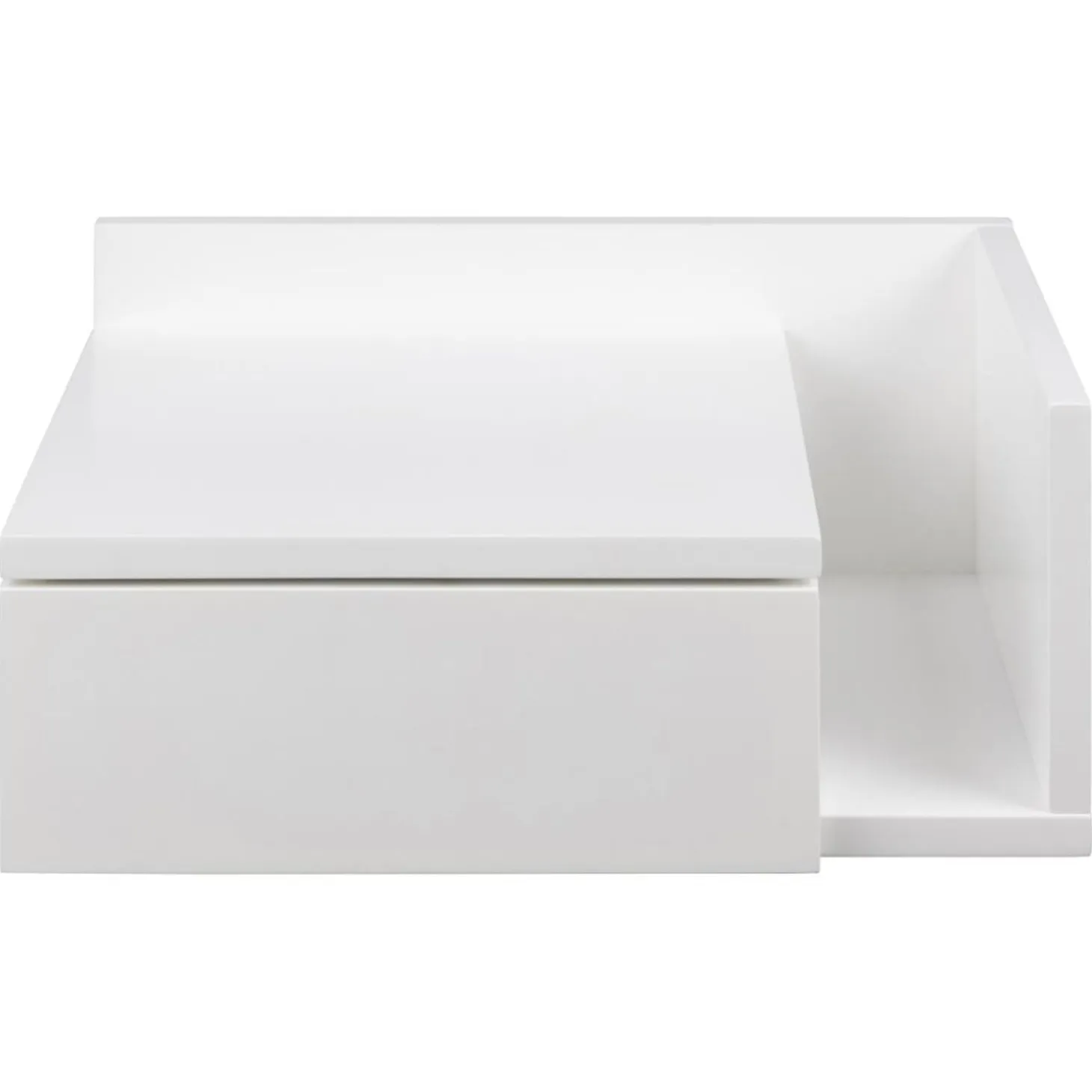 Passy Sängbord 40x32 cm Vit