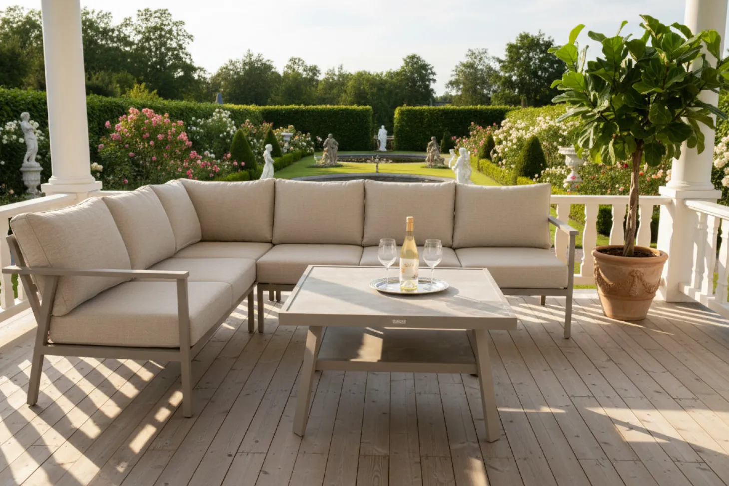 Samvaro XL 2-sits Soffa H/V Khaki