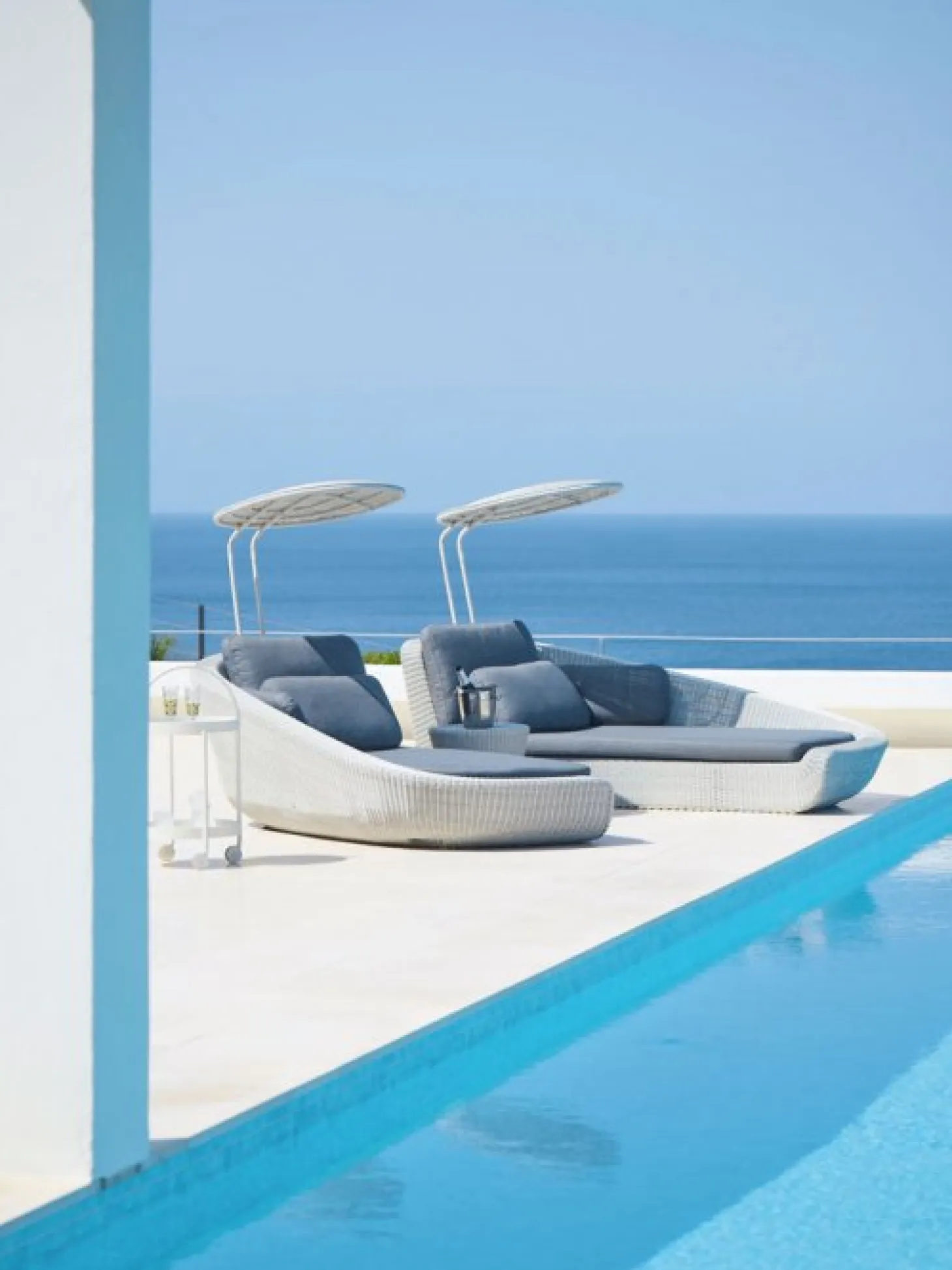 Savannah Daybed Vänster Vit