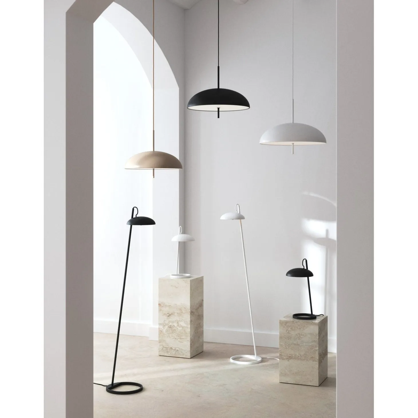 Versale Taklampa 50 cm, Vit